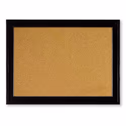 Rexel Tableau en liège , cadre bois noir, 430 mm, 585 mm, 17 mm