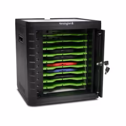 Kensington Coffre de chargement et de synchronisation universel — Noir, Module de charge et de gestion, Noir, Sol, Table, 9 é ...