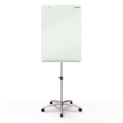 Nobo Chevalet mobile magnétique en verre Diamond