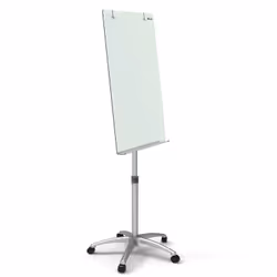 Nobo Chevalet mobile magnétique en verre Diamond