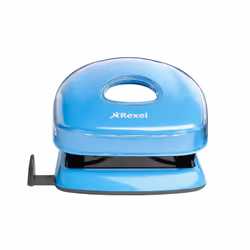 Rexel Perforateur à 2 trous Joy, Bleu Ciel, 10 feuilles, Bleu, Chine, 208,5 g, 95 x 130 x 75 mm, 121 mm