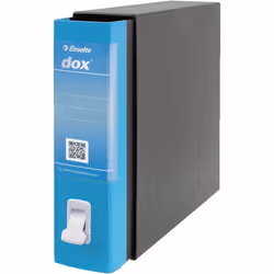 Esselte Dox 2 classeur à anneaux A4 Noir, Bleu - Vue supplémentaire 2