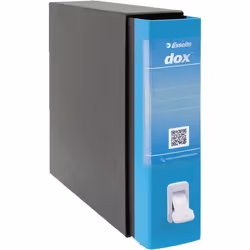 Esselte Dox 2 classeur à anneaux A4 Noir, Bleu - Vue supplémentaire 3