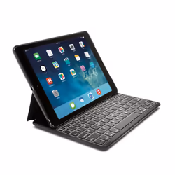Kensington KeyFolio Thin X2™ pour iPad Air™ 2 — Noir, Apple, iPad, Noir, 24,6 cm (9.7"), Résistant à la poussière, Résistant ...