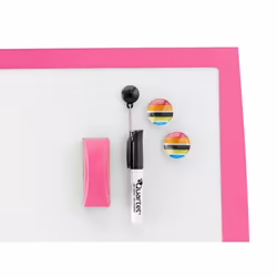 Rexel Tableau blanc JOY Rose bonbon 430x585mm