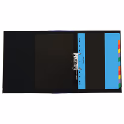 Rexel D26612 intercalaire de classement Porte-dossiers Noir, Multicolore - Vue supplémentaire 3