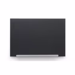 Nobo Tableau magnétique noir en verre Diamond 1264x711, 1264 x 711 mm, Verre, Horizontalement, Fixé, Magnétique, Revêtement a ...