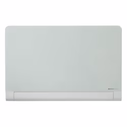 Nobo Tableau magnétique blanc en verre Diamond avec coins arrondis 1264 x 711, 1264 x 711 mm, Verre, Horizontalement, Fixé, M ...