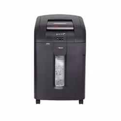 Rexel Auto+ 600M, Découpage par micro-broyage, 23 cm, 2 x 15 mm, 80 L, 1000 feuilles, 60 dB