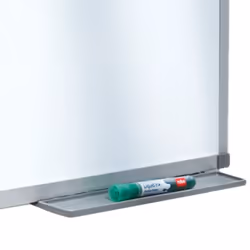 Nobo Tableau blanc magnétique en acier laqué 600x450 Basic avec cadre simple