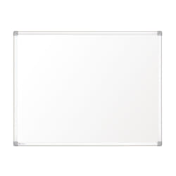 Nobo Tableau blanc magnétique émaillé Prestige 900x600 avec cadre aluminium