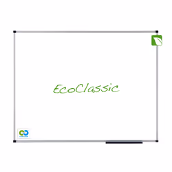 Nobo Tableau blanc magnétique émaillé Prestige Eco 900x600 avec cadre aluminium