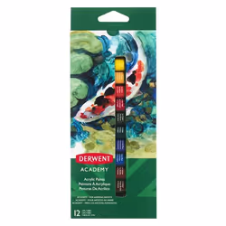 Derwent Academy, 12 ml, Multicolore, Tube