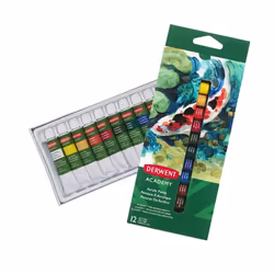 Derwent Academy peinture acrylique 12 ml Multicolore Tube