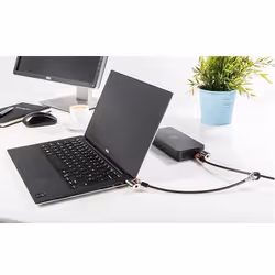 DELL 461-AAES câble antivol Noir, Acier inoxydable 1,8 m