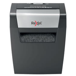 Rexel Momentum X406 destructeur de papier Découpage en particules Bleu, Gris