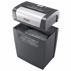 Rexel Momentum X308 destructeur de papier Découpage en particules Noir, Gris