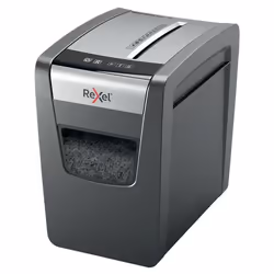 Rexel Momentum X410-SL destructeur de papier Destruction croisée Noir, Gris