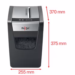 Rexel Momentum X410-SL destructeur de papier Destruction croisée Noir, Gris - Vue supplémentaire 4