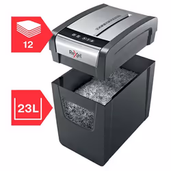Rexel Momentum X312-SL destructeur de papier Découpage en particules Noir, Gris - Vue supplémentaire 6