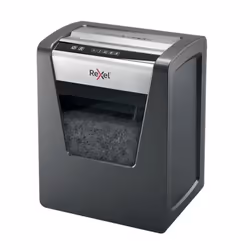 Rexel Momentum X415 Destructeur de Papier Croisé 15 Feuilles 23 L Noir Gris - Vue supplémentaire 2