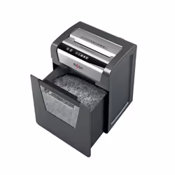 Rexel Momentum X415 Destructeur de Papier Croisé 15 Feuilles 23 L Noir Gris - Vue supplémentaire 3