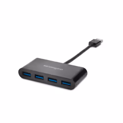 Kensington Hub 4 ports USB 3.0 UH4000 — Noir