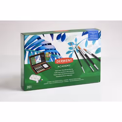 Derwent Academy Watercolour Wooden Box Peinture aquarelle