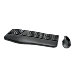 Kensington Pro Fit Ergo clavier Souris incluse RF sans fil + Bluetooth QWERTY Anglais britannique Noir