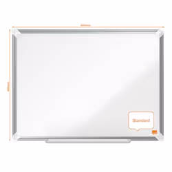 Nobo Premium Plus Tableau blanc 568 x 411 mm émail Magnétique - Vue supplémentaire 7