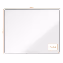 Nobo Premium Plus Tableau blanc 1476 x 1167 mm émail Magnétique - Vue supplémentaire 5