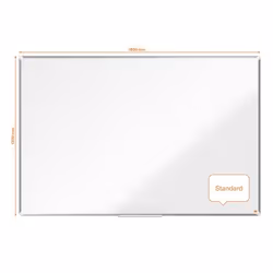 Nobo Premium Plus Tableau blanc 1778 x 1167 mm Acier Magnétique - Vue supplémentaire 4