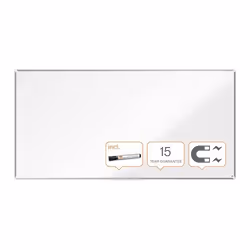 Nobo Premium Plus Tableau blanc 2383 x 1167 mm Acier Magnétique - Vue supplémentaire 4