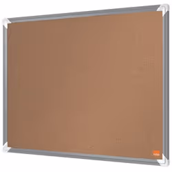 Nobo Premium Plus tableau d'affichage Intérieure Marron Aluminium