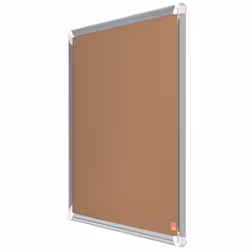 Nobo Premium Plus tableau d'affichage Intérieure Marron Aluminium