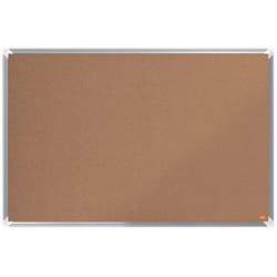 Nobo Premium Plus tableau d'affichage Intérieure Marron Aluminium