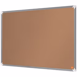 Nobo Premium Plus tableau d'affichage Intérieure Marron Aluminium