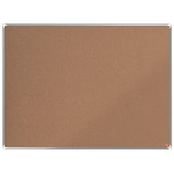 Nobo Premium Plus tableau d'affichage Intérieure Marron Aluminium