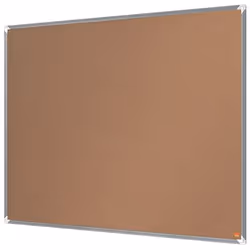 Nobo Premium Plus tableau d'affichage Intérieure Marron Aluminium