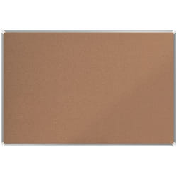 Nobo Premium Plus tableau d'affichage Intérieure Marron Aluminium