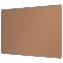 Nobo Premium Plus tableau d'affichage Intérieure Marron Aluminium
