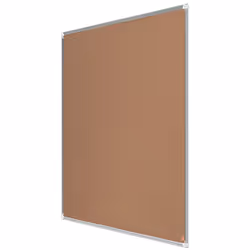Nobo Premium Plus tableau d'affichage Intérieure Marron Aluminium