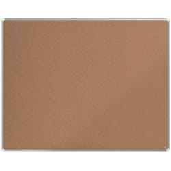 Nobo Premium Plus tableau d'affichage Intérieure Marron Aluminium