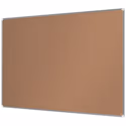 Nobo Premium Plus tableau d'affichage Intérieure Marron Aluminium