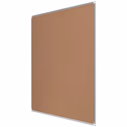 Nobo Premium Plus tableau d'affichage Intérieure Marron Aluminium