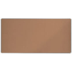 Nobo Premium Plus tableau d'affichage Intérieure Marron Aluminium
