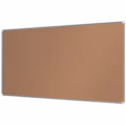 Nobo Premium Plus tableau d'affichage Intérieure Marron Aluminium