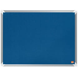 Nobo Premium Plus tableau d'affichage Intérieure Bleu Aluminium