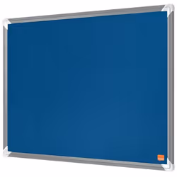 Nobo Premium Plus tableau d'affichage Intérieure Bleu Aluminium