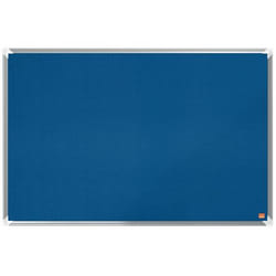 Nobo Premium Plus tableau d'affichage Intérieure Bleu Aluminium